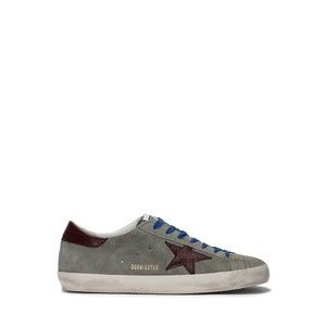 Golden Goose Super-Star Suede Upper And Toe Leather Star And He - NWT